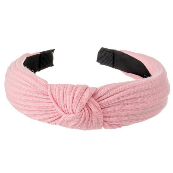 Knot Headbands for Women Girls, Knotted Headband Non Slip Fabric Headbands Knotted Wide Turban Hair Band Elastic Hair Accessories