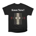 thumbnail image 1 of Knot Now Funny Kawaii Pun T-Shirt Tee Gift For Him Merch For Her Apparel For Friend, 1 of 2