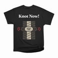thumbnail image 1 of Knot Now Funny Kawaii Pun T-Shirt Tee Gift For Him Merch For Her Apparel For Friend, 1 of 2