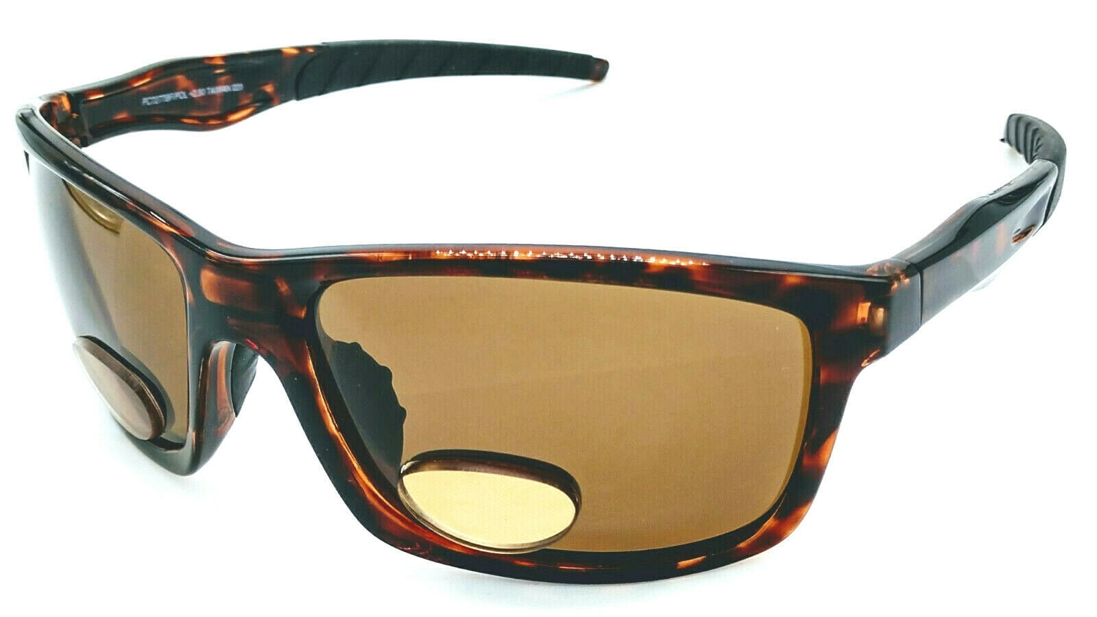 KnotMaster Snake II Demi Brown Polarized Bifocal Fishing Sunglasses Readers Unisex Sports +2.00 Brown Bifocal Lenses