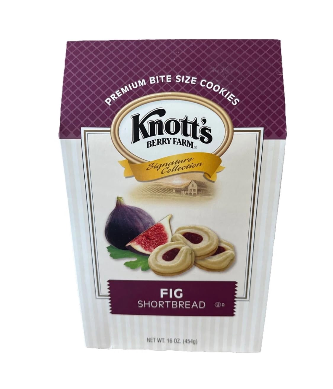 Knott’s Berry Farm Fig Shortbread Cookies – Signature Collection, 16 oz ...