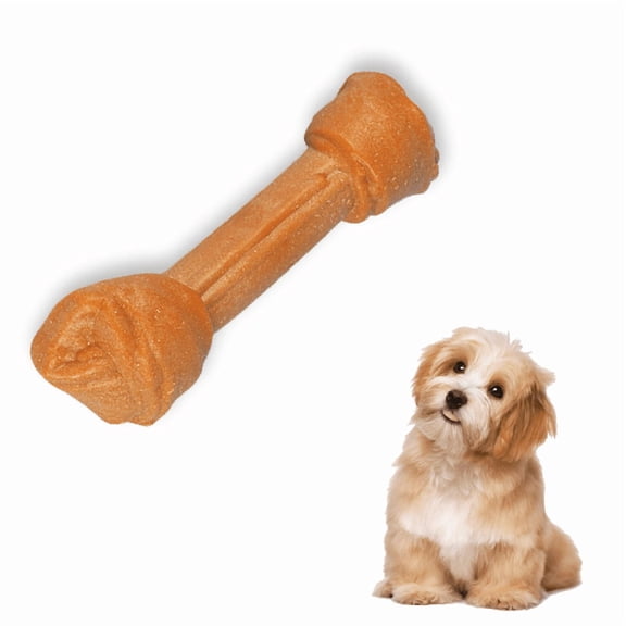 Knotted Bone Dog Chew, Long-Lasting WPC Chew Toy, 1-Pack