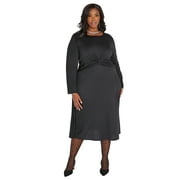 ashley stewart black dress Plus Size Dresses in Plus Size Dresses Polka Dot Collection Marilyn Monroe's crystal-covered gown, Suggested Age:3T