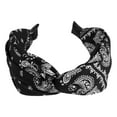thumbnail image 1 of Knotted Wide Headband Fashion Hair Accessories for Women Girl Black 2.44" Width, 1 of 6