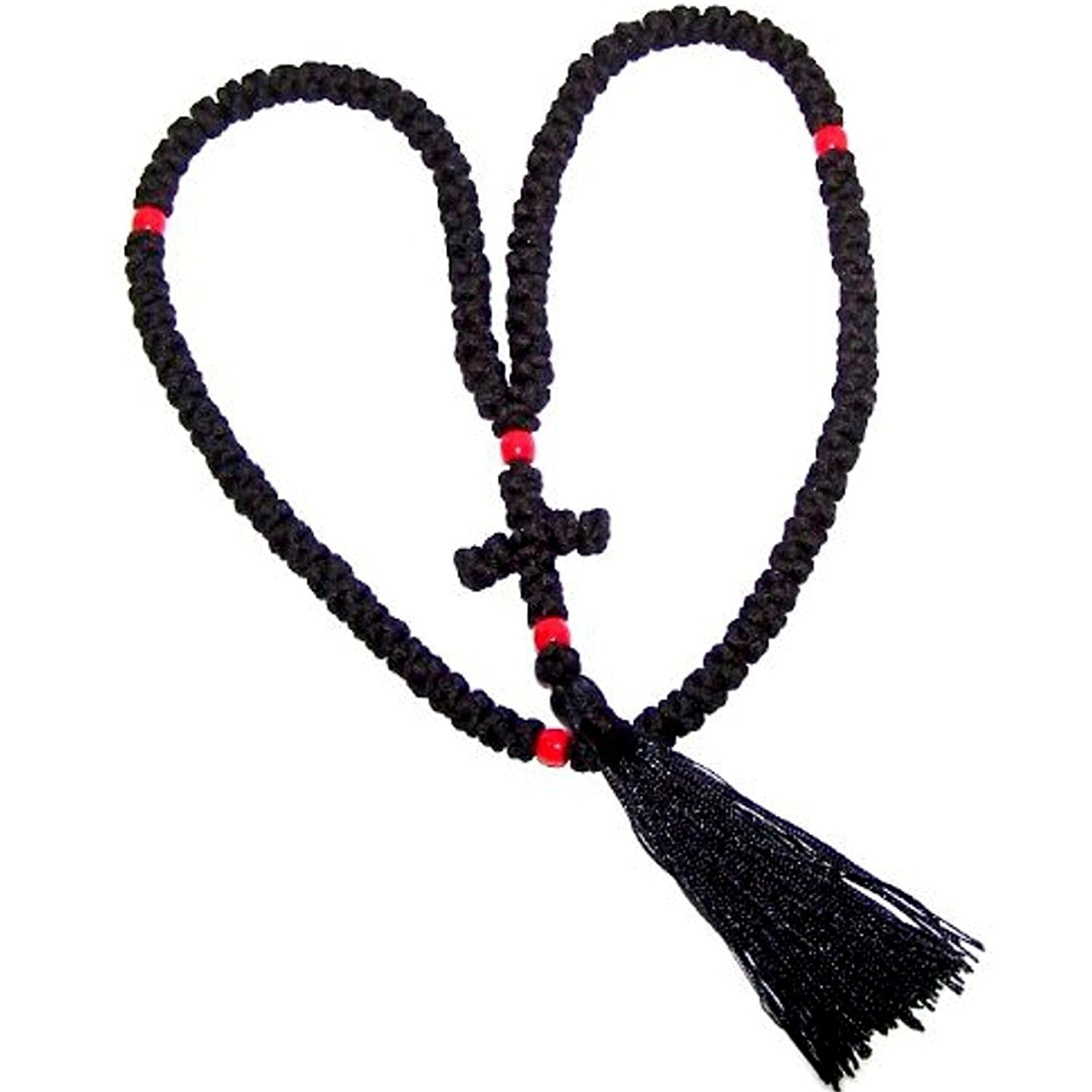 komboskini/orthodox prayer rope 50 knot- silver