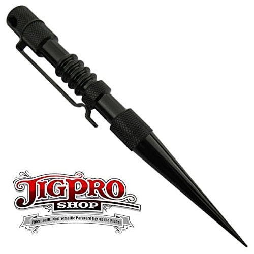 Knotters Tool II (Black) Marlin Spike for Paracord, Leather, &amp; Other Cord