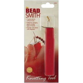 The Beadsmith EZ Knotting Tool, 6 Inches, Create Secure Knots, for Stringing Pearls and Other Beads