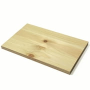 Knotty Pine | 3.9mm 1/8th inch, 12”x19” Premium Unfinished Two Sided with MDF Core, Glowforge Ready | Walnut, Cherry, Maple, Red Oak, White Oak, Alder, Pine, Cedar, Sapele, Mahogany, Hickory, Bamboo