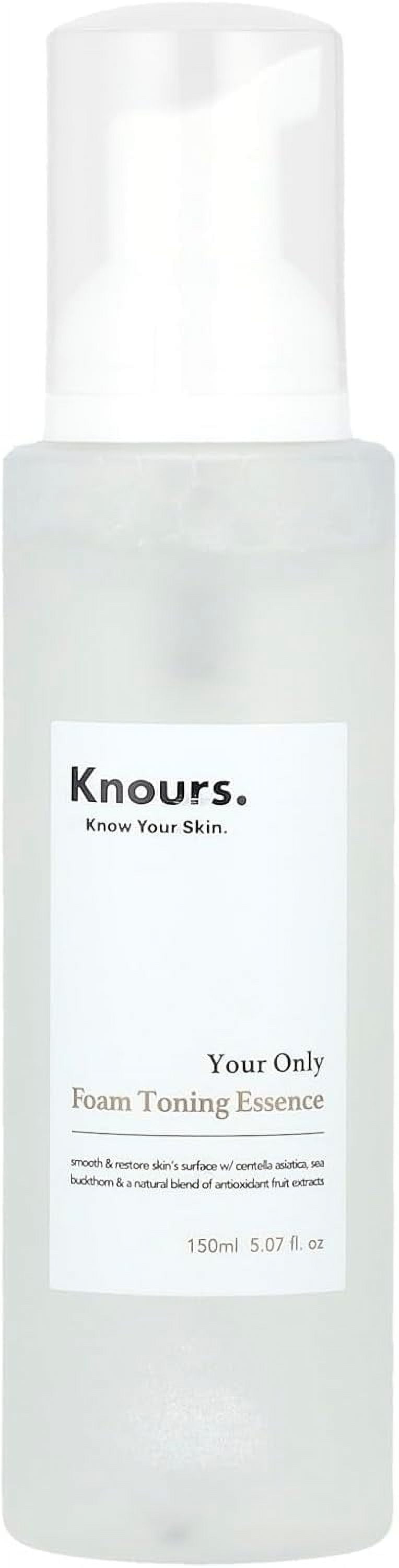Knours Your Only Soothing Foam Toner with Essence, 5.07 fl oz (150 ml)
