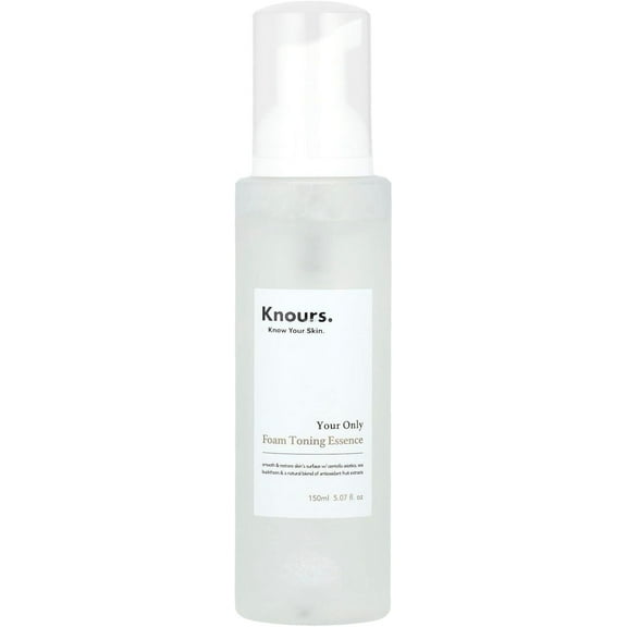 Knours Your Only Soothing Foam Toner with Essence, 5.07 fl oz (150 ml)