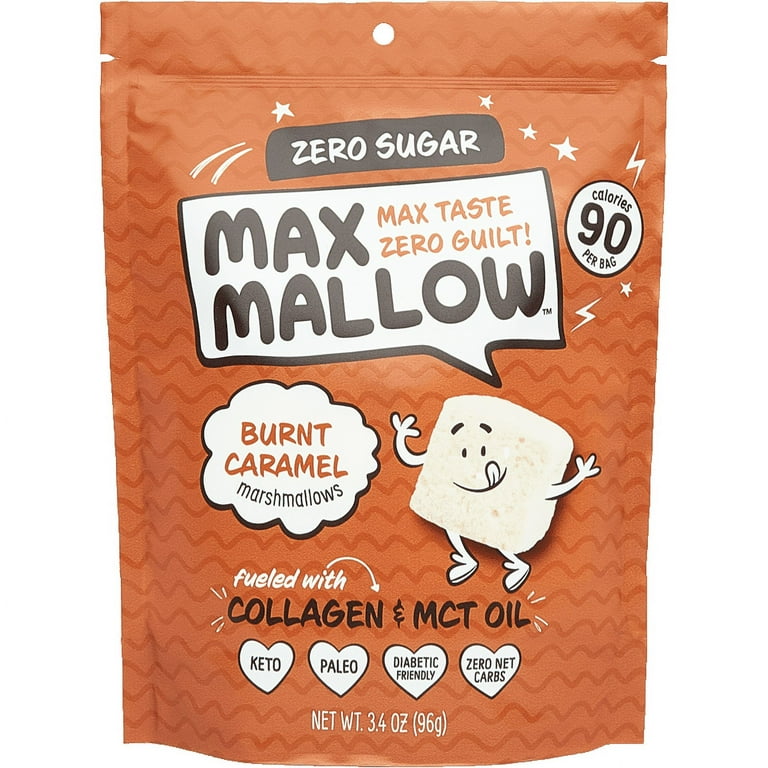 Know Brainer Max Mallow - Zero Sugar, Keto, Diabetic Friendly