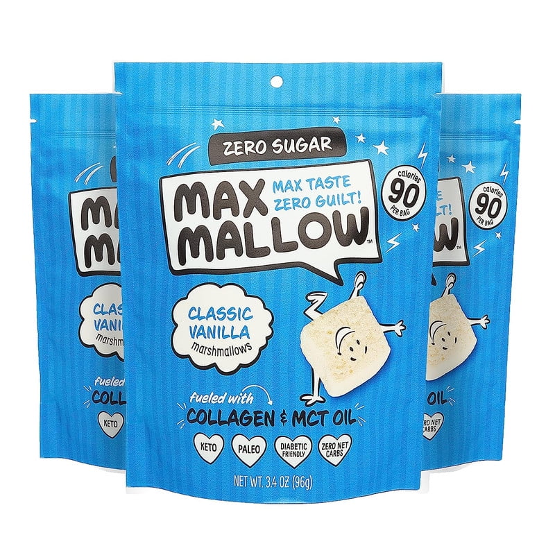 Know Brainer Max Mallow Classic Vanilla GuiltFree & Zero Sugar