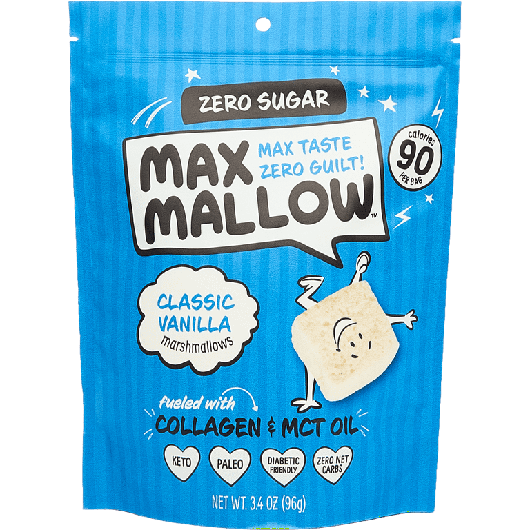 【新品未使用】meltie marshmallow op-BLACK CHECK Know Brainer Max Mallow Classic Vanilla- Guilt-Free & Zero