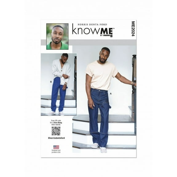 Know Me Sewing Pattern 2024 Men AA (34-36-38-40-42)