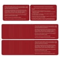 thumbnail image 1 of Know Your Rights Immigration Red Card - English Spanish Constitutional Rights Reminder for Immigration Encounters 50PCS,50 * Know Your Rights Card,Red, 1 of 6