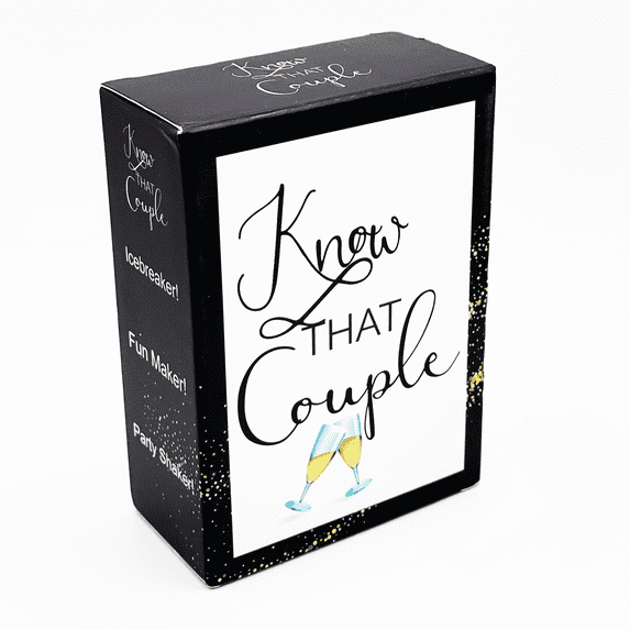 Know That Couple - Perfect Card Game for Weddings, 100 Pieces by Game That Song