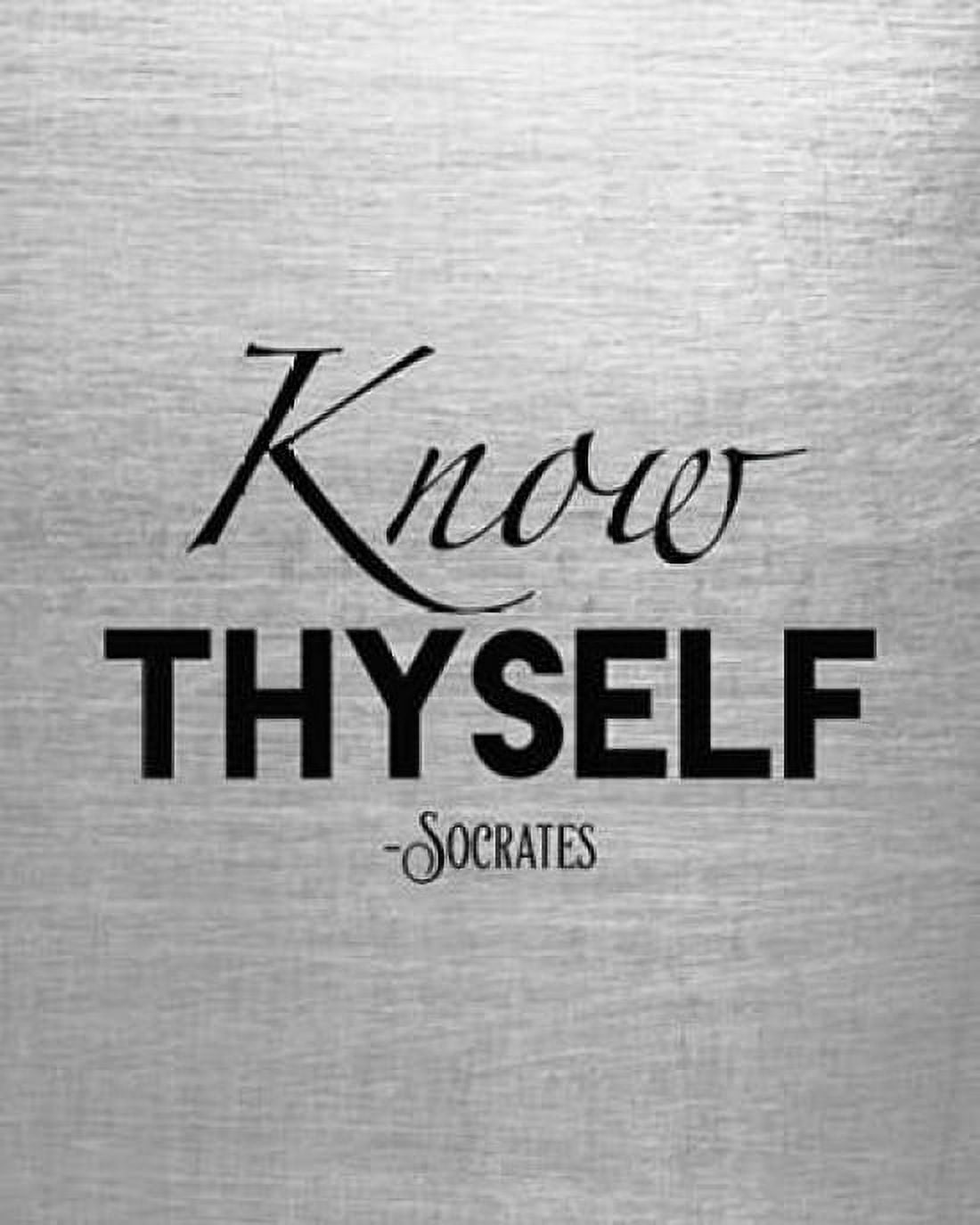 Know Thyself Canvas Art - Tara Moss (24 x 30)