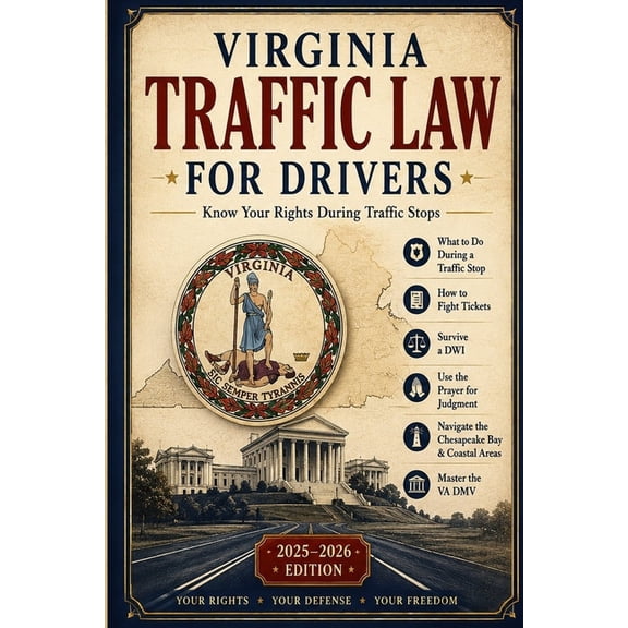 Know Your Traffic Rights a Driver's Guid Virginia Traffic Law for Drivers: Know Your Rights During Traffic Stops: What to Do During a Traffic Stop, How to Fight , (Paperback)