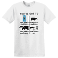 thumbnail image 1 of Know When To Hold Em Cattle Farmer Ranching T-Shirt, 1 of 5