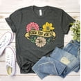 thumbnail image 1 of Know Your Worth T-shirt Motivational Gift Inspirational Shirt Empowered Tee Girl Power Top Women Flowers Feminist Then Add Tax Supportive Cute For Woman, 1 of 3