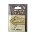 thumbnail image 1 of Know Your Place Page Markers Brass (Other), 1 of 3