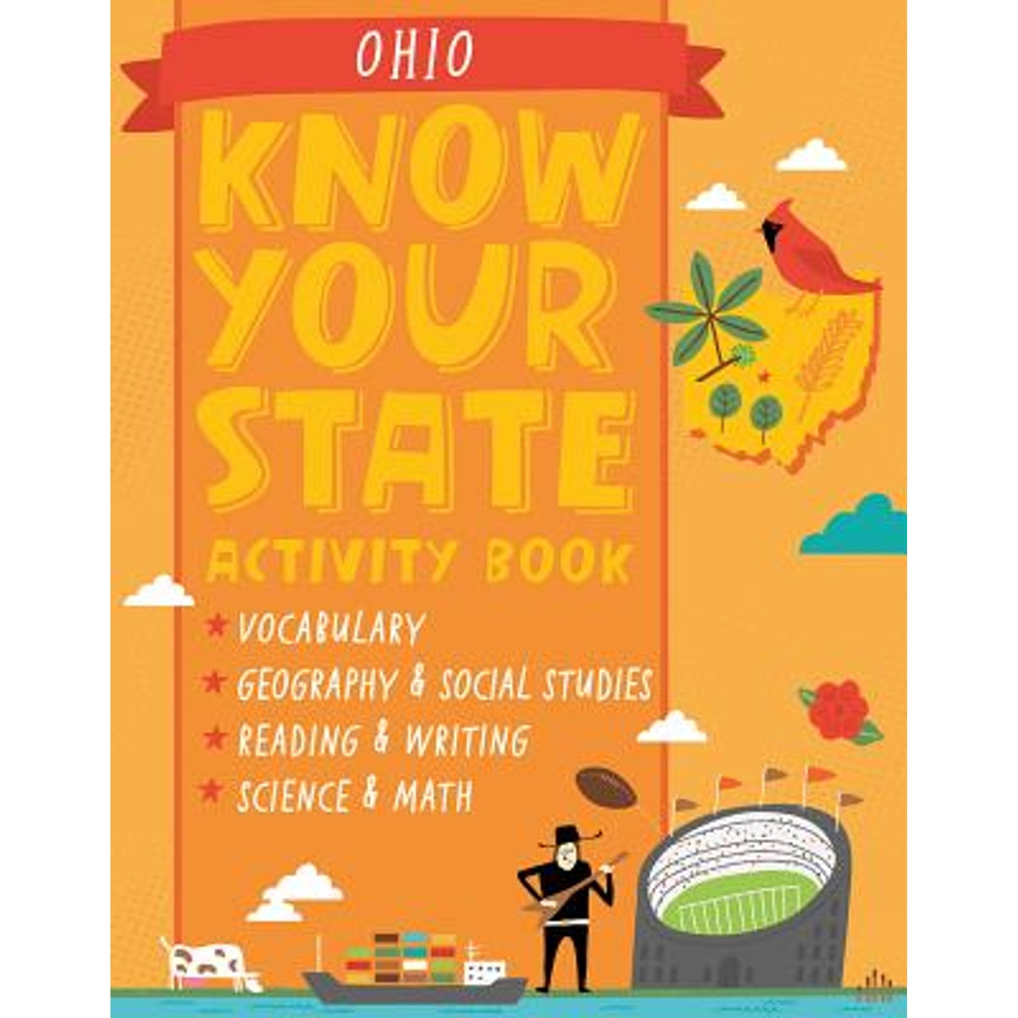 Pre-Owned Know Your State Activity Book Ohio (Paperback 9781423642251) by Gibbs Smith Publishers (Creator)
