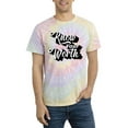 thumbnail image 1 of Know Your Worth Retro Style. Tie Dye Spiral Men -Image by Shutterstock, Male Small, 1 of 4