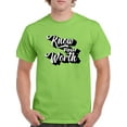 thumbnail image 1 of Know Your Worth Slogan T-Shirt Men -Image by Shutterstock, Male Large, 1 of 4