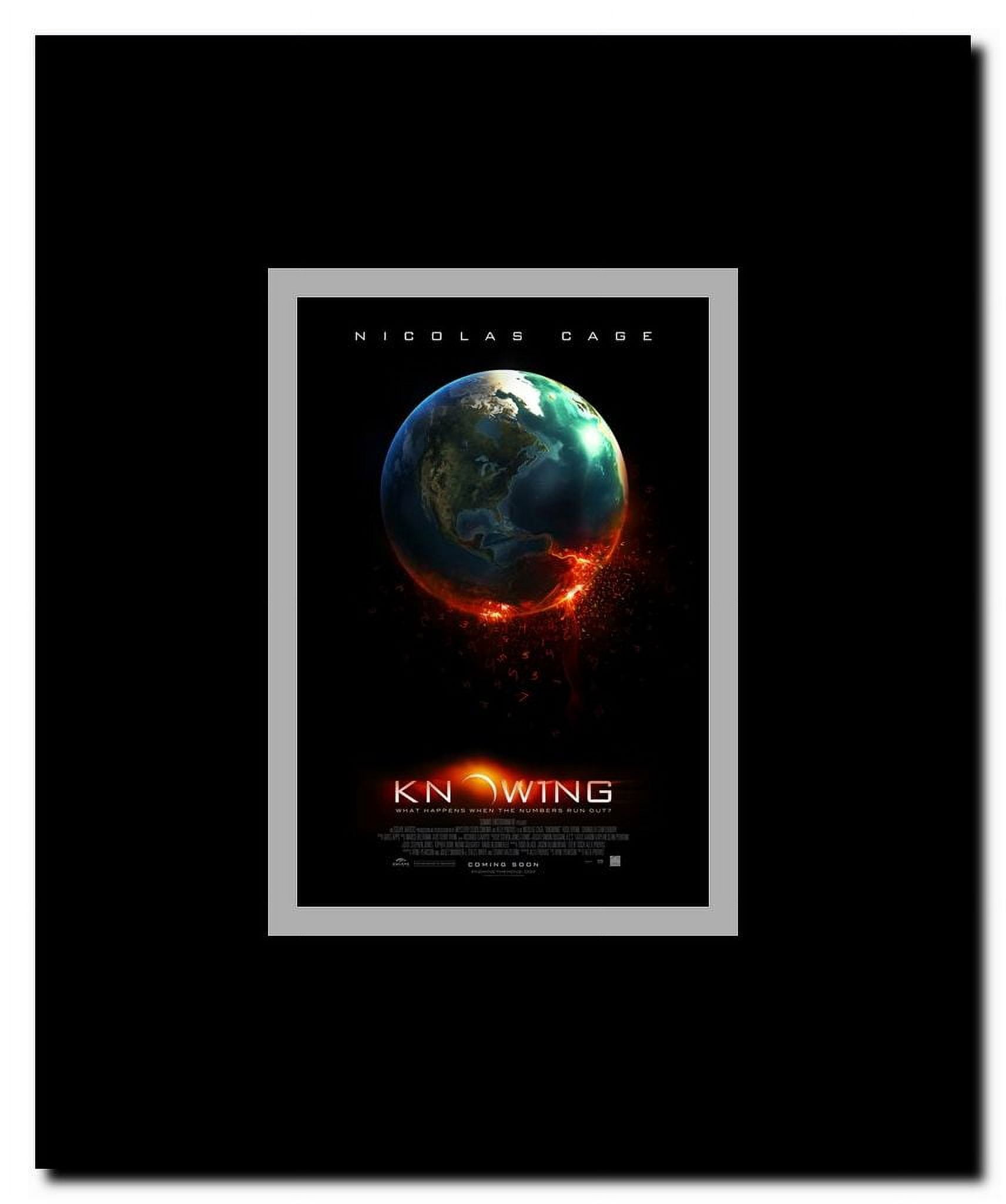 Knowing c. 2009 - style A Framed Movie Poster