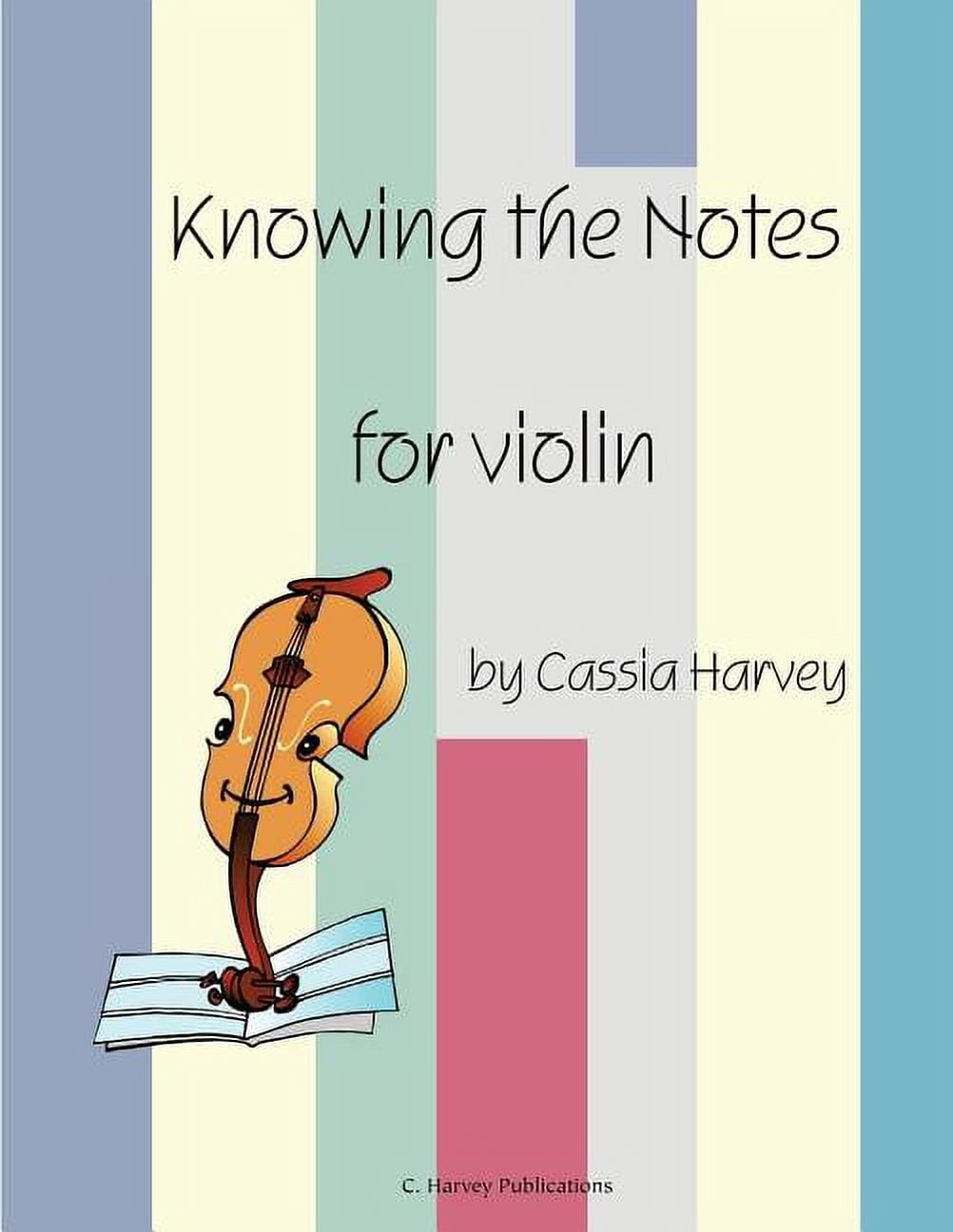 Knowing the Notes for Violin, (Paperback) - Walmart.com