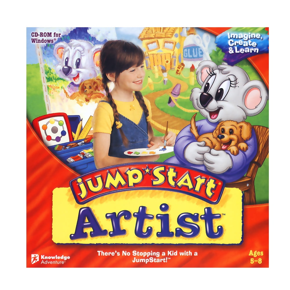 Jumpstart Artist - Ages 5 To 8, Imagine Create And Learn