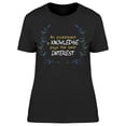 thumbnail image 1 of Knowledge Is Everything T-Shirt Women -Image by Shutterstock, Female Small, 1 of 2