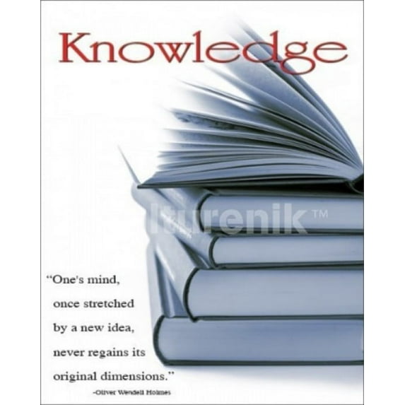 Knowledge Laminated Poster (20 X 16)