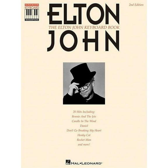 Knowledge Representation, Learning, and  The Elton John Keyboard Book - 2nd Edition of Sheet Music Book, (Paperback)
