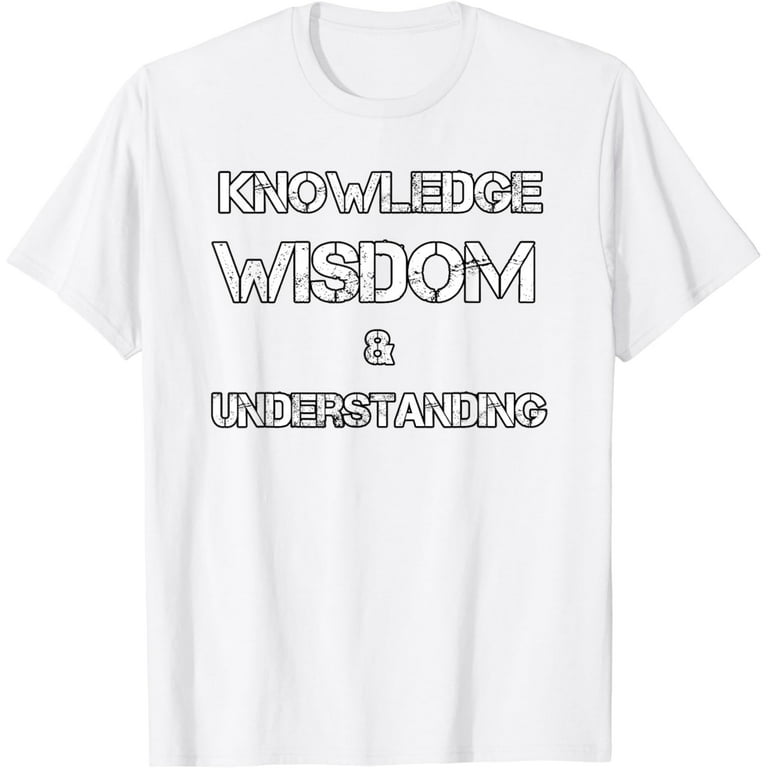 Knowledge Wisdom & Understanding Nge 5 Percent T Shirt Knowledge Wisdom & Understanding Nge 5 Percent T Shirt