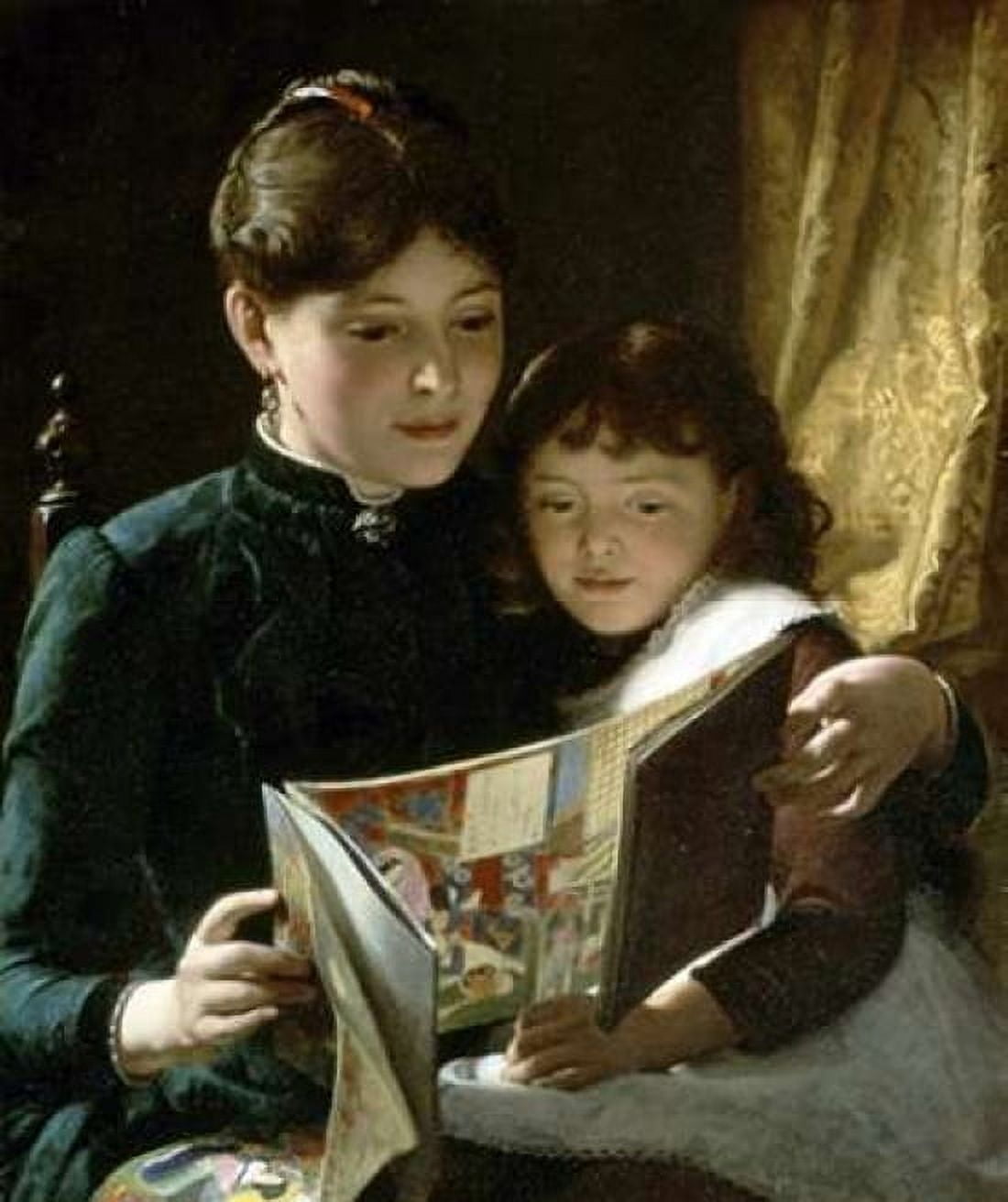 Knowledge is Power Canvas Art - Seymour Joseph Guy (24 x 24)