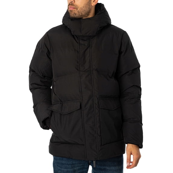 KnowledgeCotton Apparel Puffer Jacket, Black