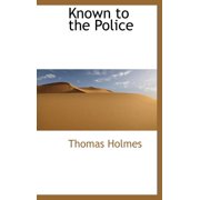 Known to the Police Hardcover