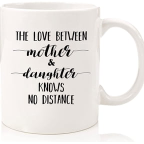 Knows No Distance Mug Mom Long Distance Mug State To State Mug, Mothers Day Gift, Moving Away Mug For Mom, Moving States Mug, Gift For Mommy, Ceramic Novelty Coffee Mugs 11oz, 15oz Mug,