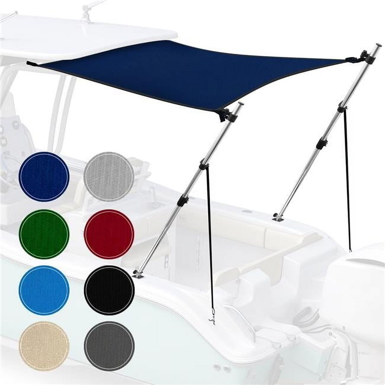 Knox 3EXNVY 67 x 67 in. Universal T-Top Shade Extension for Bimini Tops ...