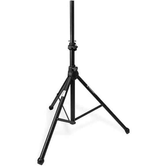 Knox Air Cushion Tripod Speaker Stand - Adjustable Up to 6 Feet, Heavy Duty Universal Support - Standard 35mm Mount Holder for Studio, DJ Events, Music Performance - Easy to Setup$$Music