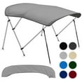 thumbnail image 1 of Knox B36-T36F 91-96 in. Bass Boat 3 Bow Bimini Tops for Boats, Light Gray, 1 of 7