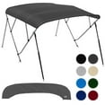thumbnail image 1 of Knox B40-T40A 54-60 in. Fadeproof, Support Poles, Storage Boot 4 Bow Bimini Tops for Boats, Charcoal Gray, 1 of 7