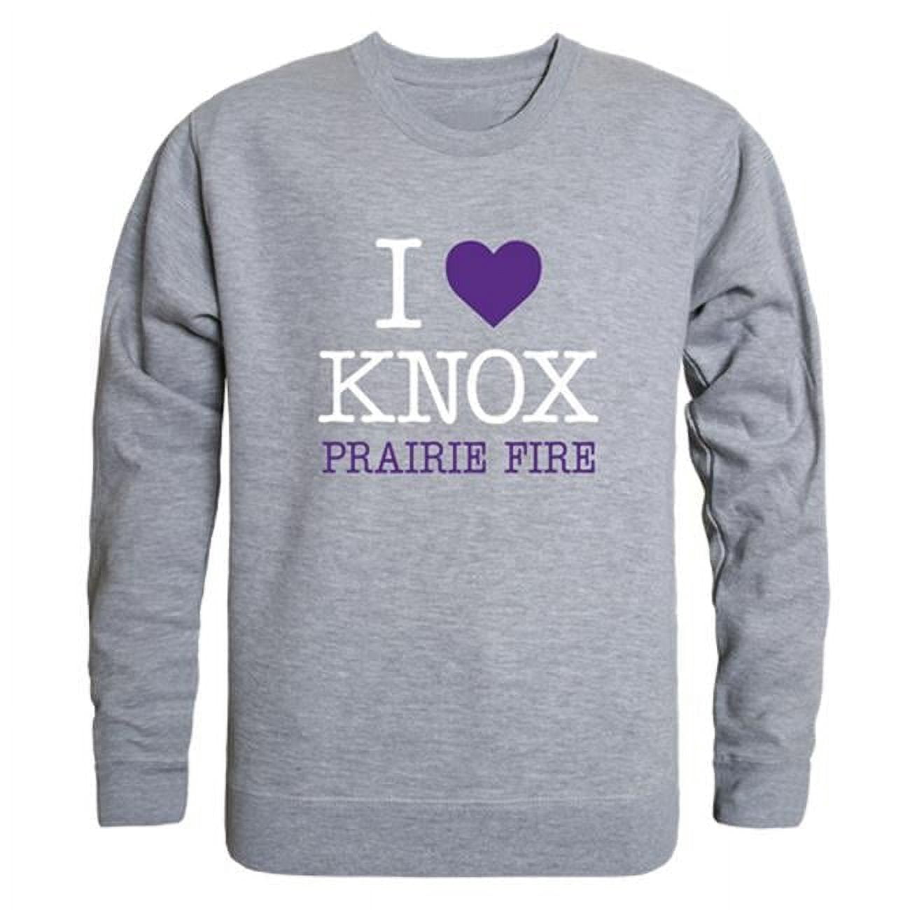 LOGOVISION Knox College Official Prairie Fire Unisex Adult Crewneck Sweatshirt