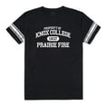 thumbnail image 1 of Knox College Prairie Fire Property Football Short Sleeve T-Shirt, Black - Small, 1 of 1