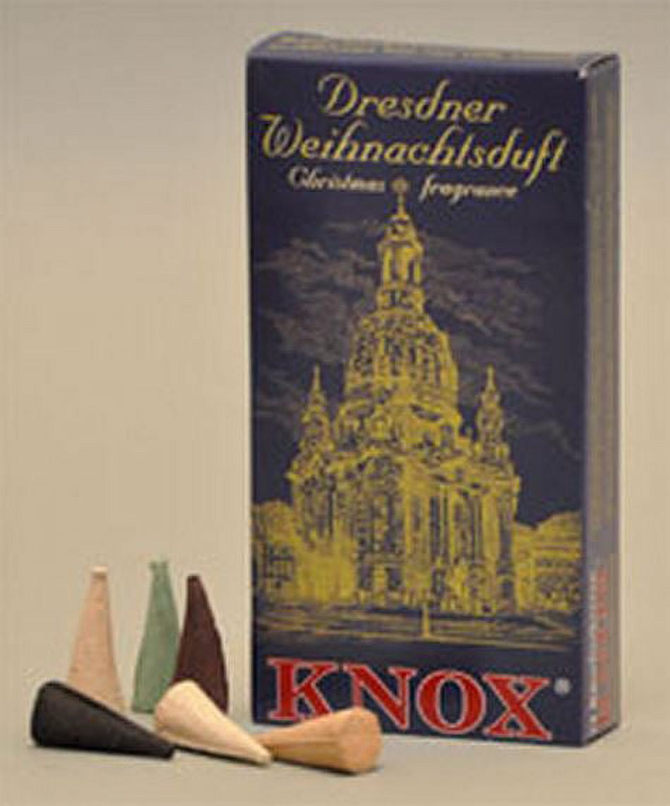 Knox Dresdner German Incense Cones Made in Germany for Christmas Smokers