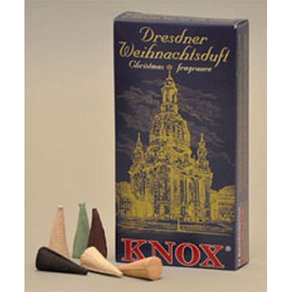 Knox Dresdner German Incense Cones Made in Germany for Christmas Smokers