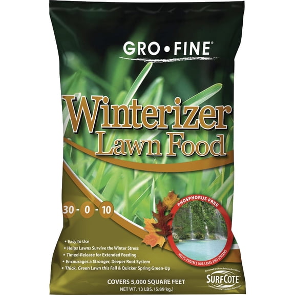 Knox Fertilizer Gro-Fine Phosphorus Free Winterizer Fall Fertilizer - Pack of 4
