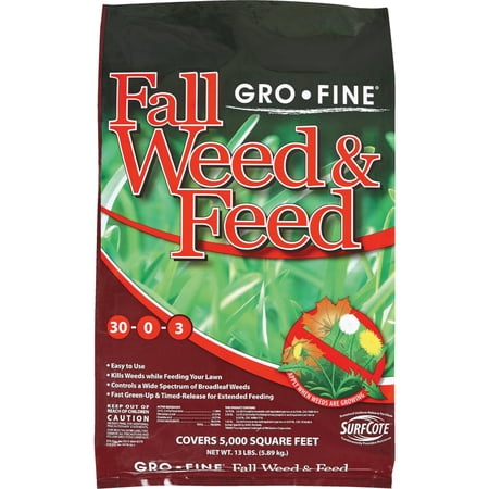 Knox Fertilizer Gro-Fine Winterizer Fall Weed & Feed Fertilizer - Pack of 4