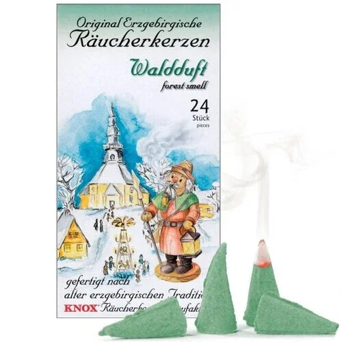 Knox Forest Scent German Incense 24 Per Box - Waldduf